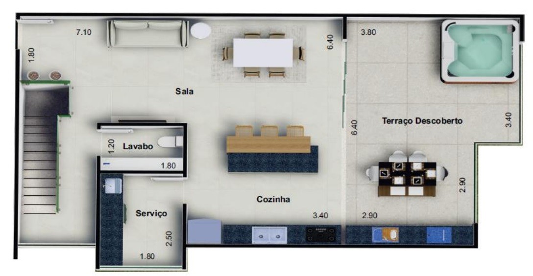 Cobertura, 3 quartos, 189 m² - Foto 25