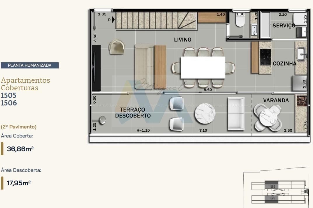 Cobertura, 3 quartos - Foto 5